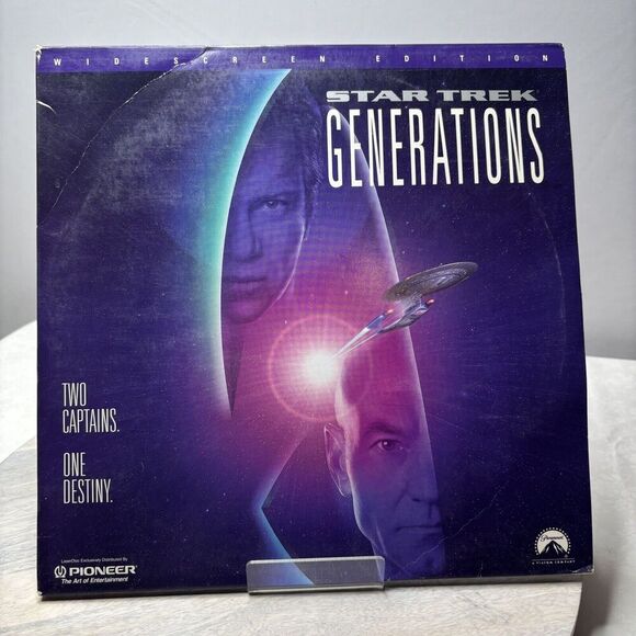 1995 Star Trek: Generations (Laserdisc) Used